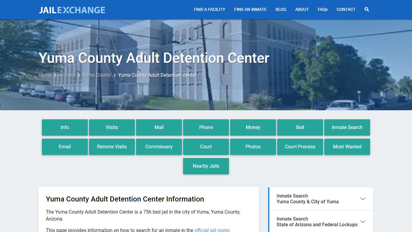 Yuma County Adult Detention Center - Jail Exchange